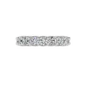 Diamond Half Eternity Ring White Gold (1.70CWT)