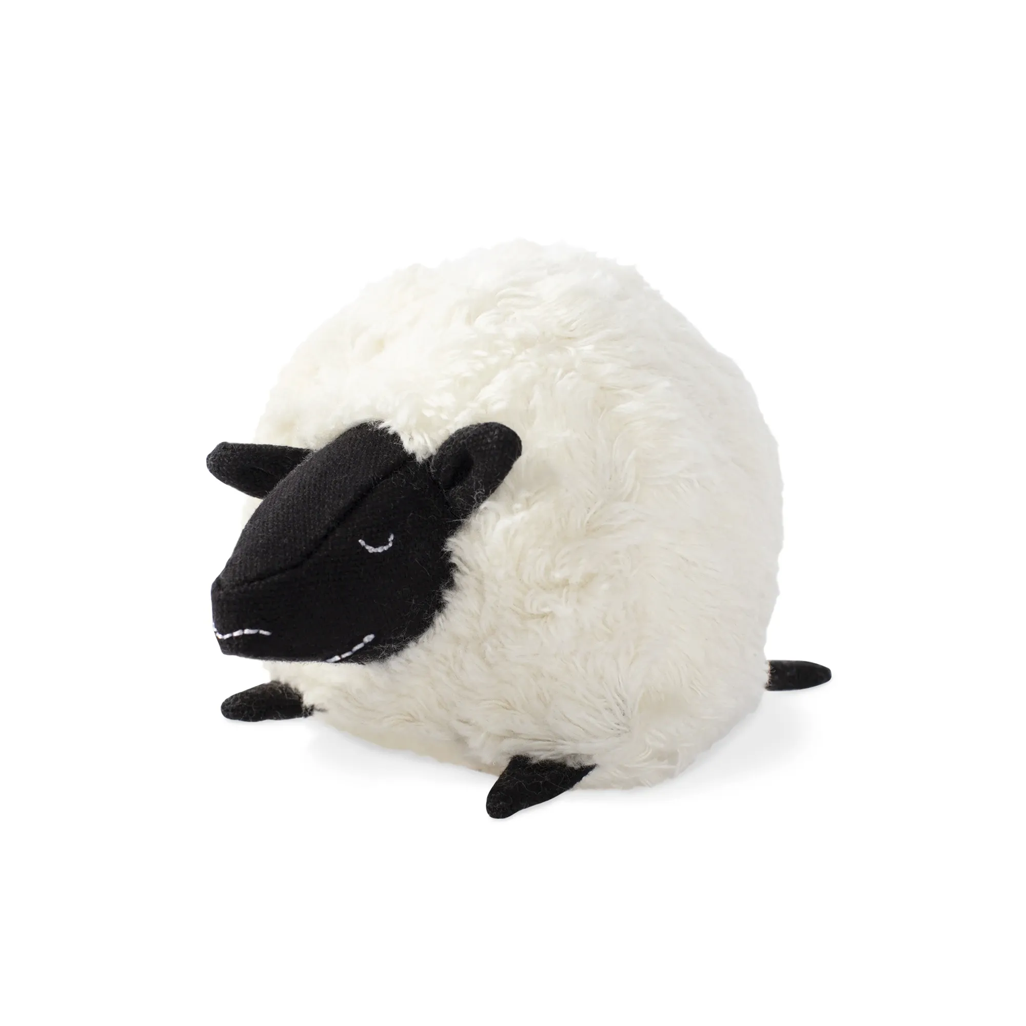 Dog Spiky Squeaky Plush toy, Sheep