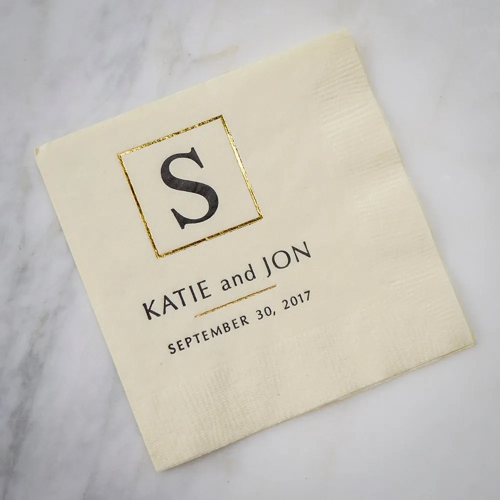 Elegant 3ply Custom Napkins