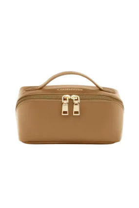 Ellis Cosmetic Bag | Camel