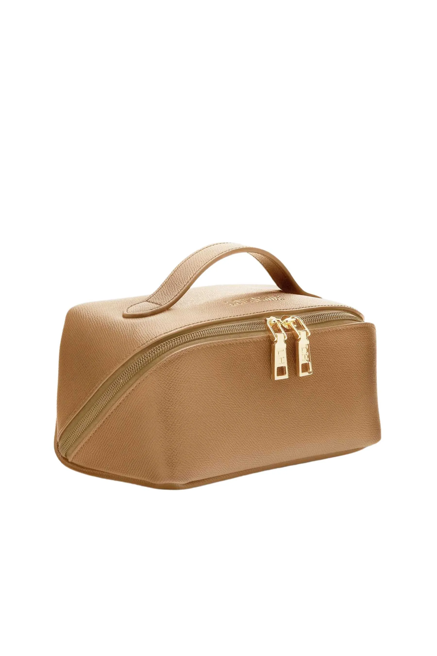 Ellis Cosmetic Bag | Camel