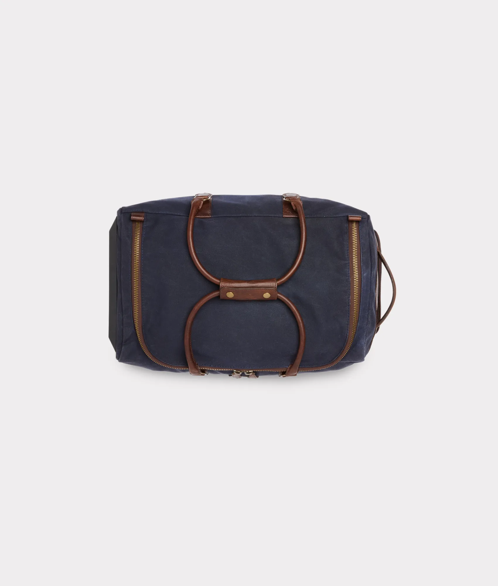 Everyday Waxed Canvas Rolling Duffle :: Navy