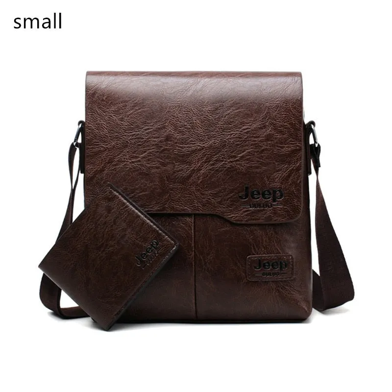 Famous Business Casual Tote Bags Men Messenger Bag Leather Crossbody Shoulder Bag For Man