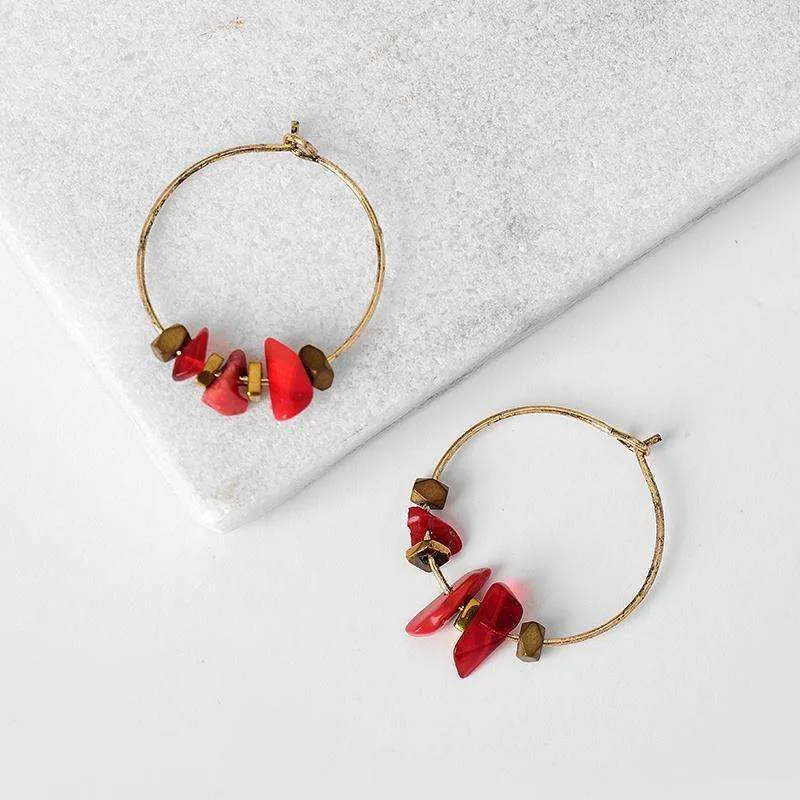 Fire Element Earring