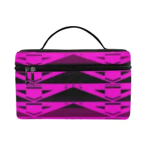 Fire Rattler Fuschia Cosmetic Bag/Large