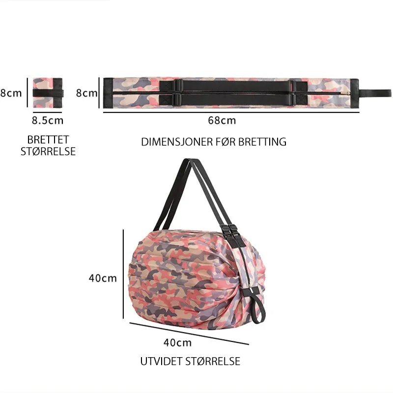 Foldable travel bag