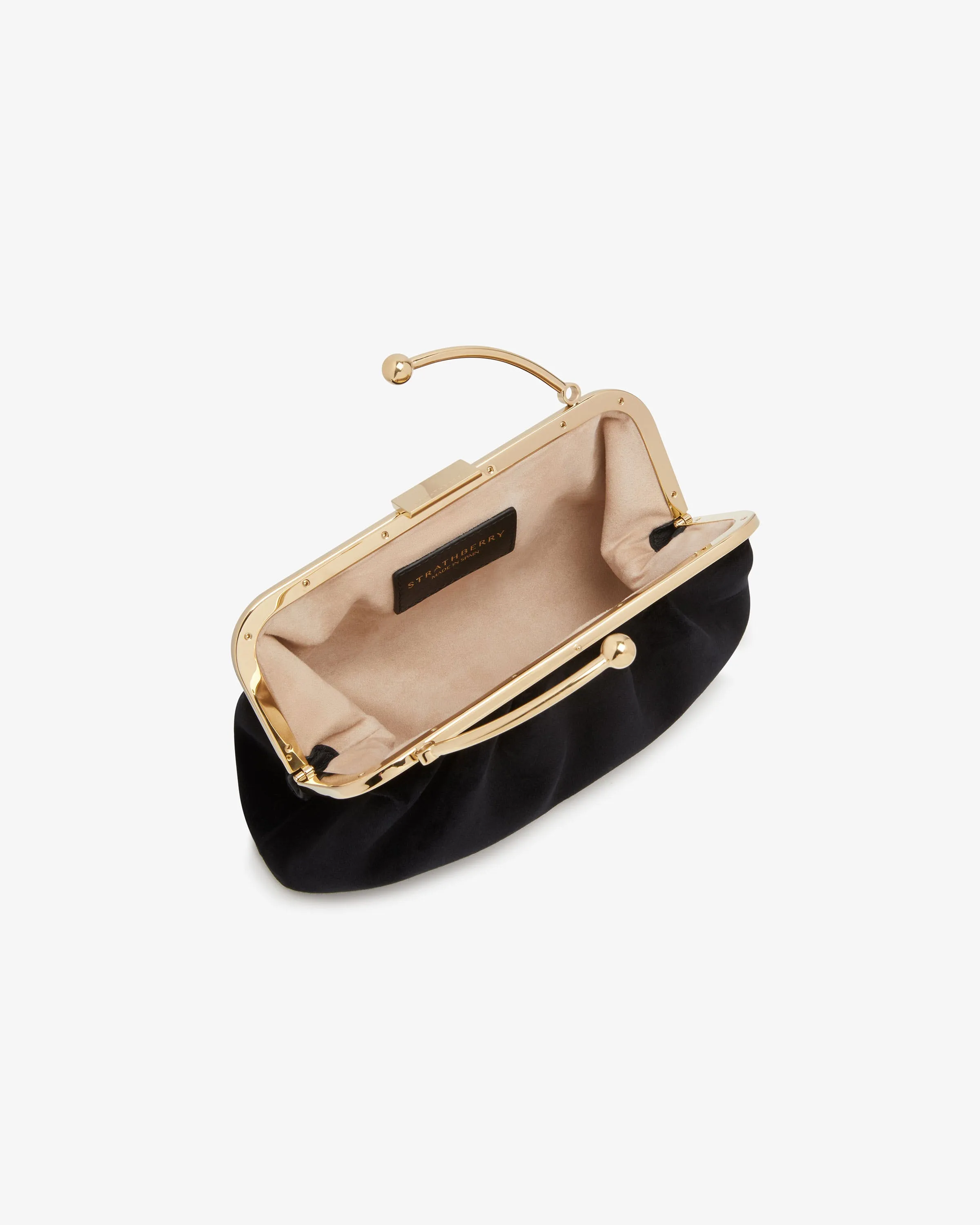 Frame Clutch - Black Velvet