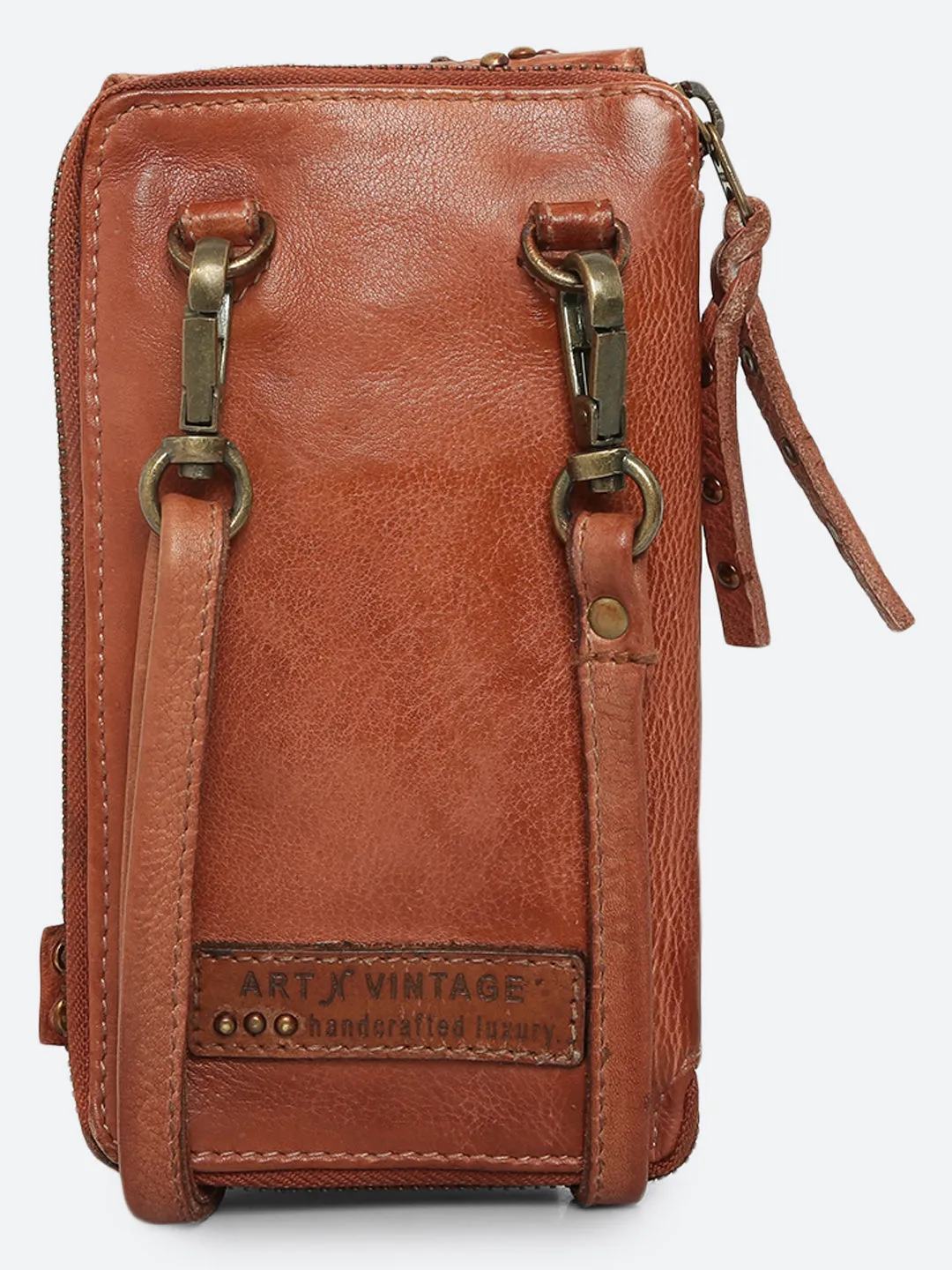 Fresia: Folral Patchwork Phone Wallet Crossbody