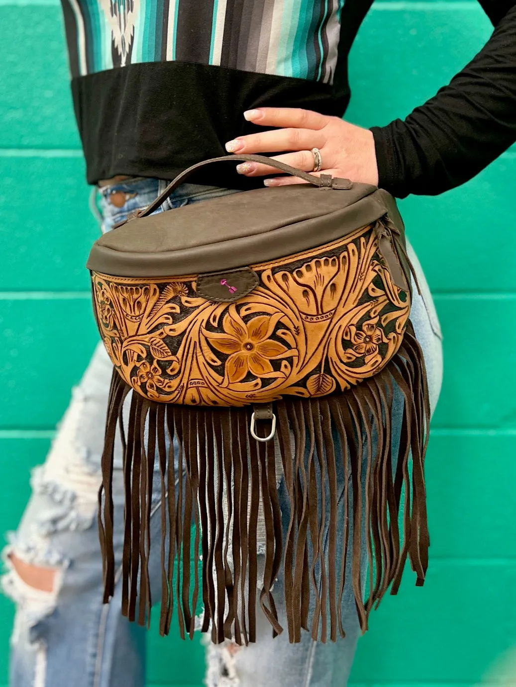 Fringe Sling Fanny Pack