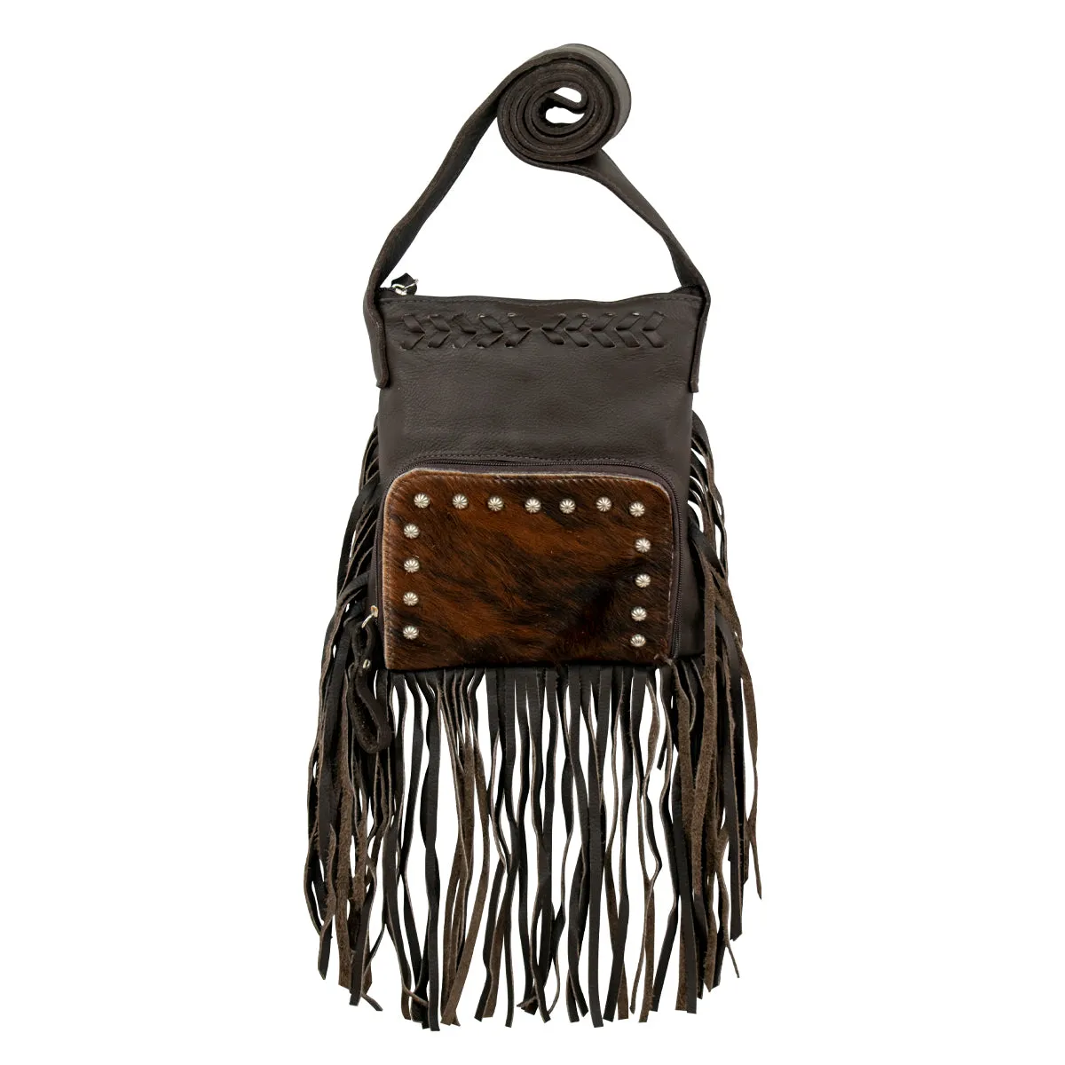 Fringed Cowgirl Crossbody w/ Front Compartment