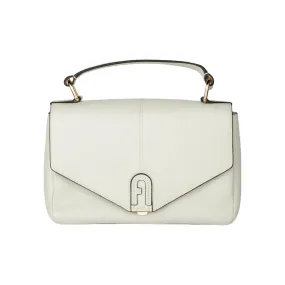 Furla Dafne Small Top Handle Bag -  Beige