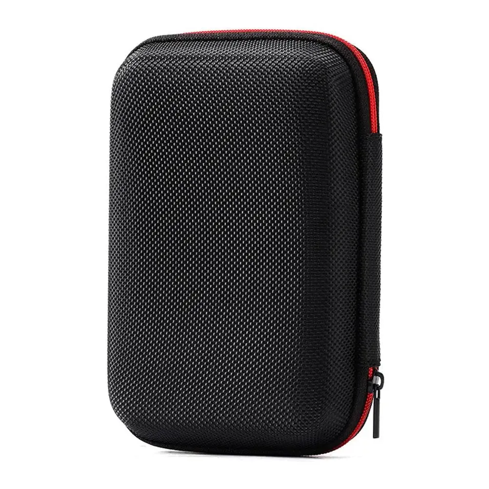 Game Console Storage Bag for R35S/R36S/RG35XX, Miyoo, Anbernic Carbon Fiber Pattern EVA Anti-Fall Protective Case