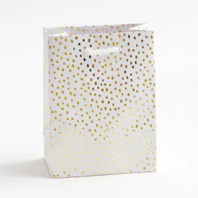 Gift Bag Small - Gold Foil Flurry