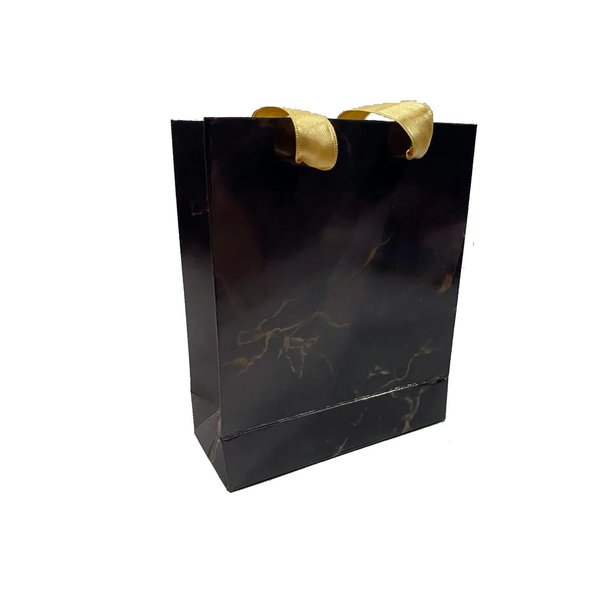 Gloss Laminated Ribbon Handle Paper Bags