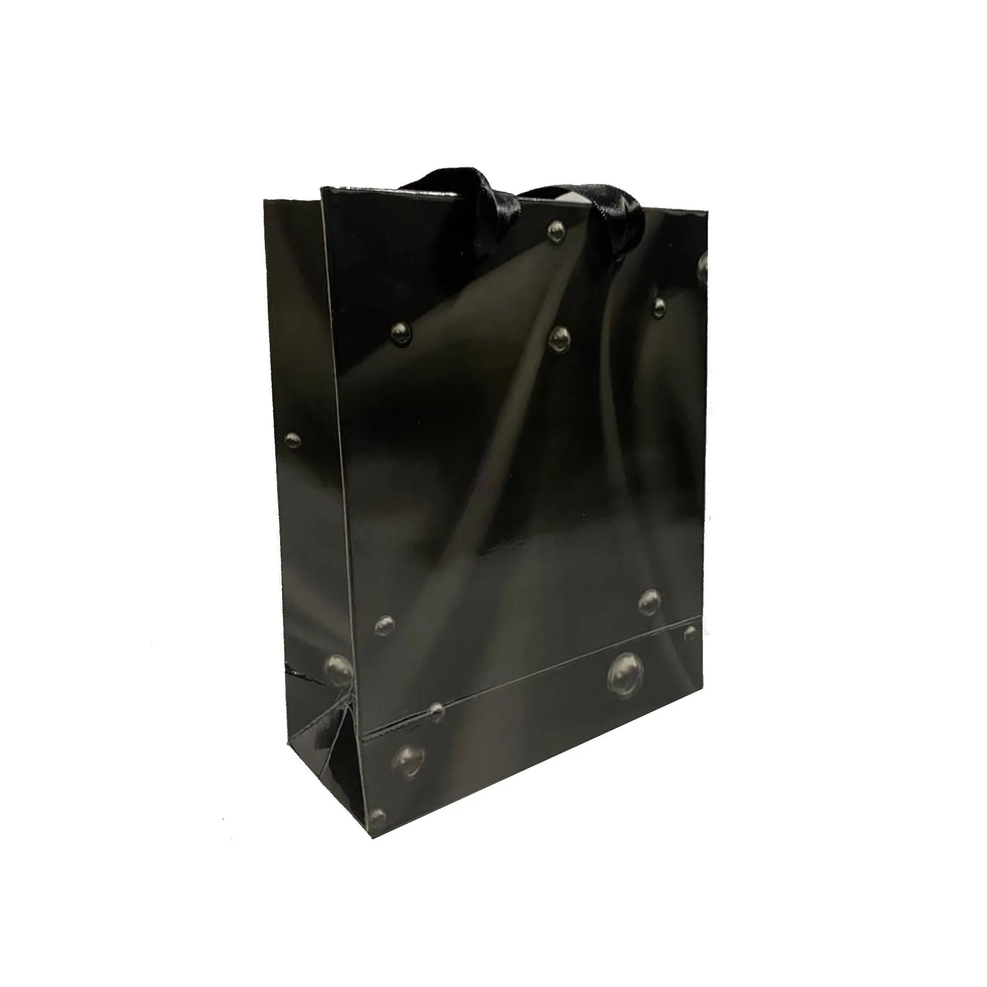 Gloss Laminated Ribbon Handle Paper Bags