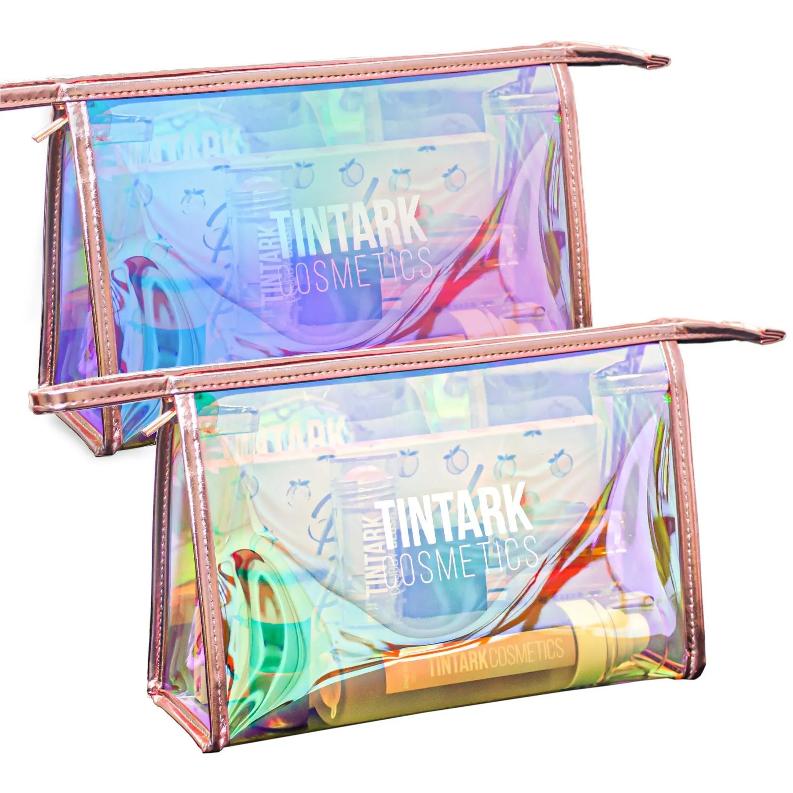 Holographic Makeup Bag   -TPU Material Cosmetic, Toiletry bag