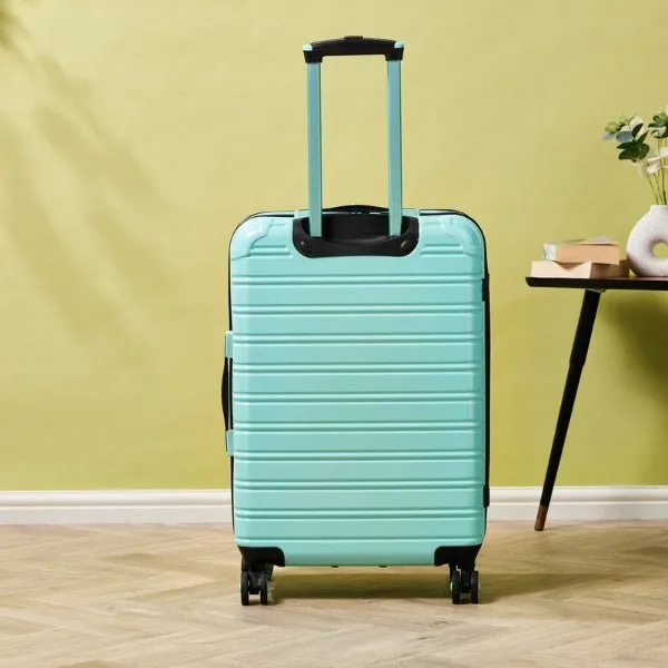 iFLY Fibertech 3pcs Premium Hard Shell Travel Suitcase Set (Mint Green)