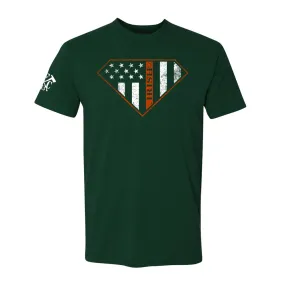 Irish Superman Premium Firefighter T-Shirt