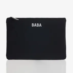 Jem and Bea Baba Eco Pouch in Black Recycled Nylon