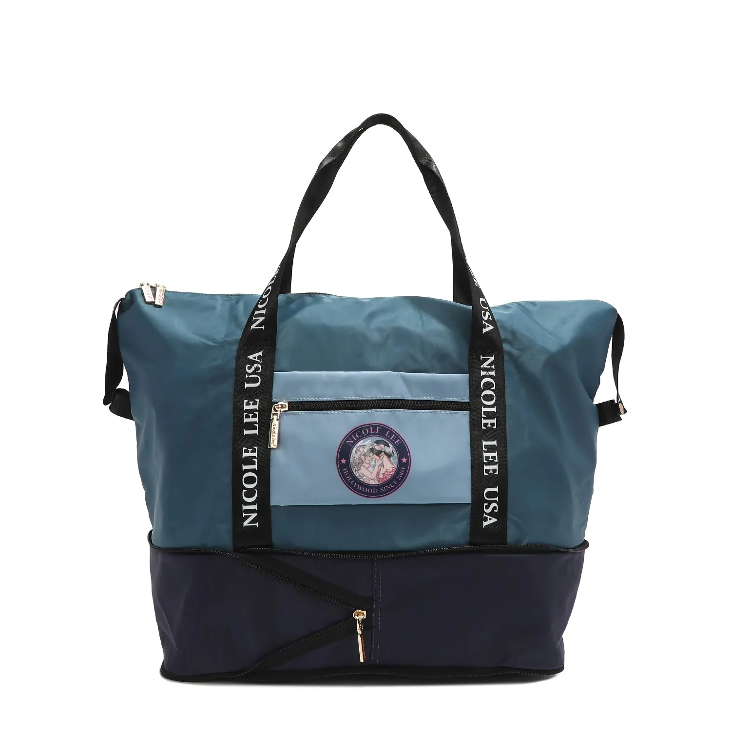 JENNA FOLDABLE NYLON TRAVEL TOTE