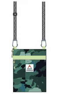 Journey Recycled Crossbody Bag - Alpine Camo Rain Forest