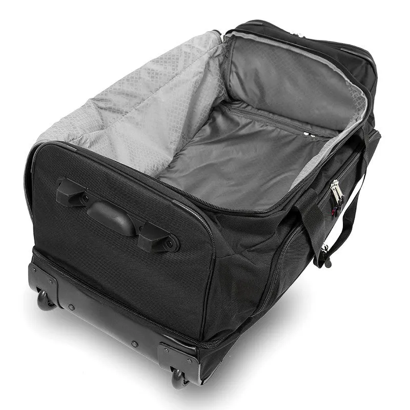 Jworld Piton Wheel Duffel 30" // Black