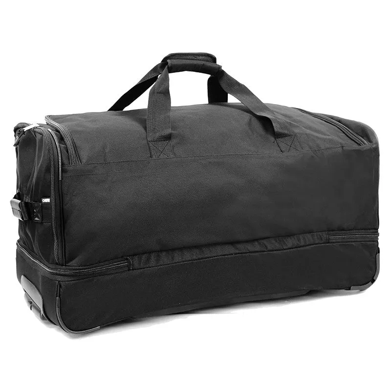 Jworld Piton Wheel Duffel 30" // Black