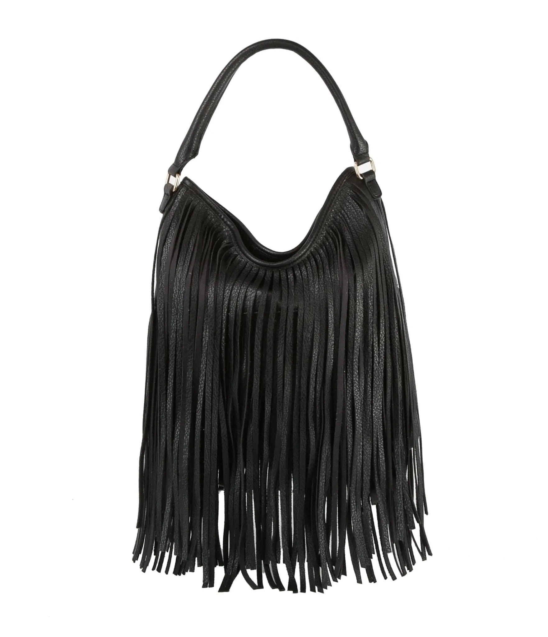 JY0465 Hana Boho Fringe Hobo Bag