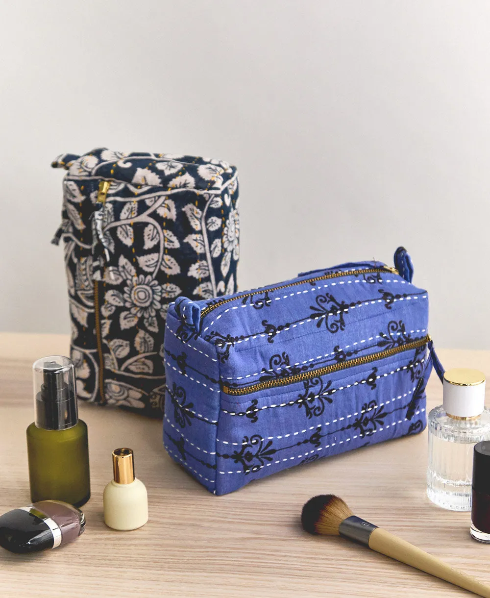 Kantha Medium Toiletry Bag - No. 240716