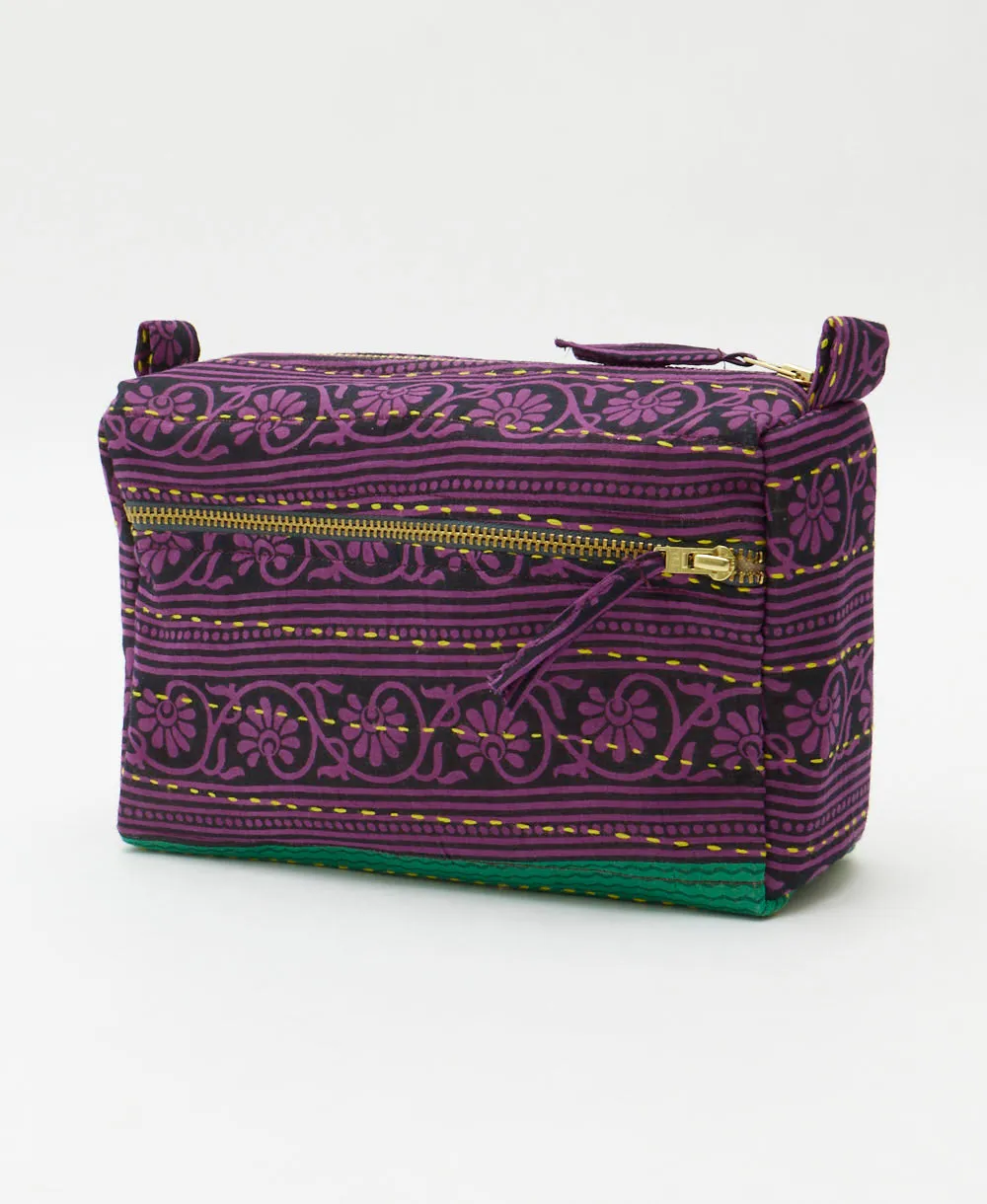 Kantha Medium Toiletry Bag - No. 240716