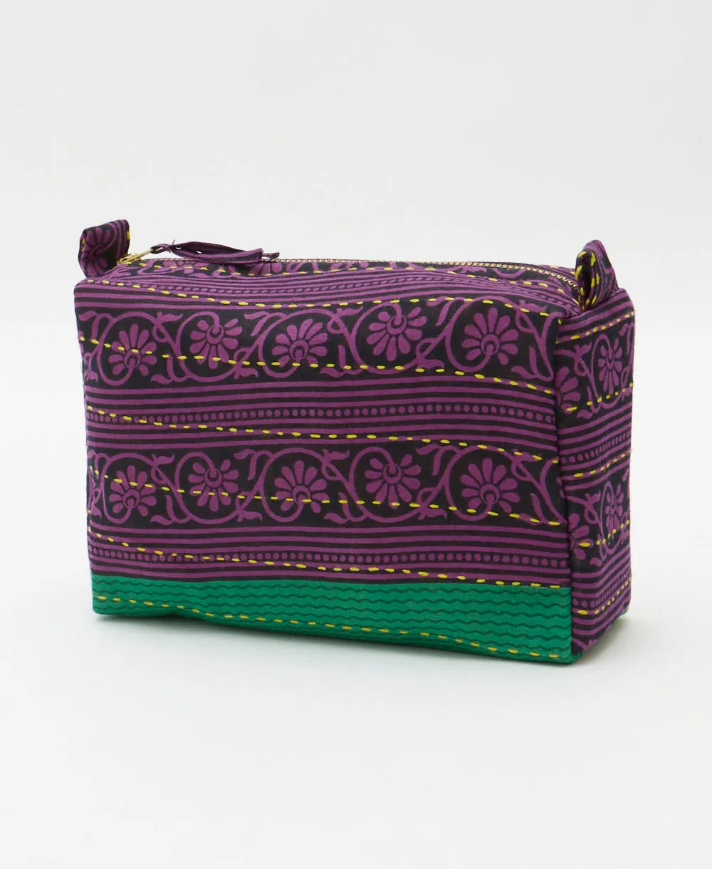 Kantha Medium Toiletry Bag - No. 240716