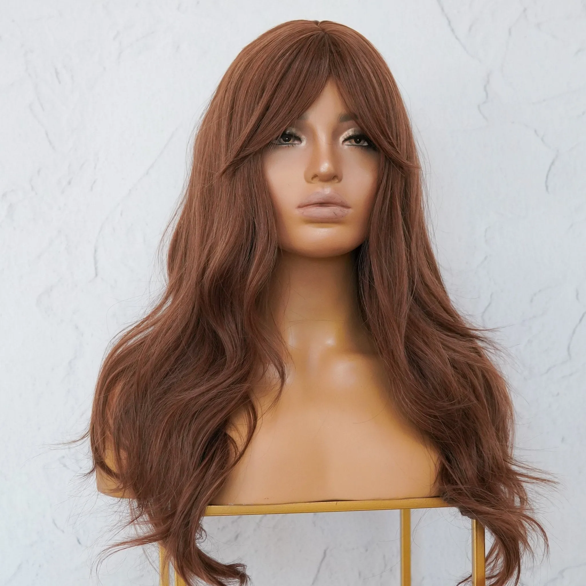 KATIA Medium Brown Fringe Wig