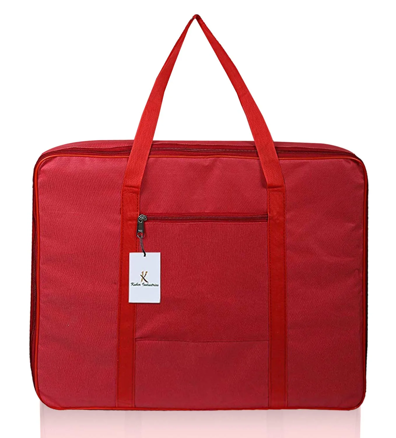 Kuber Industries Small Size Foldable Travel Duffle Bag, Underbed Storage Bag(Red) (Model: F_26_KUBMART016801)