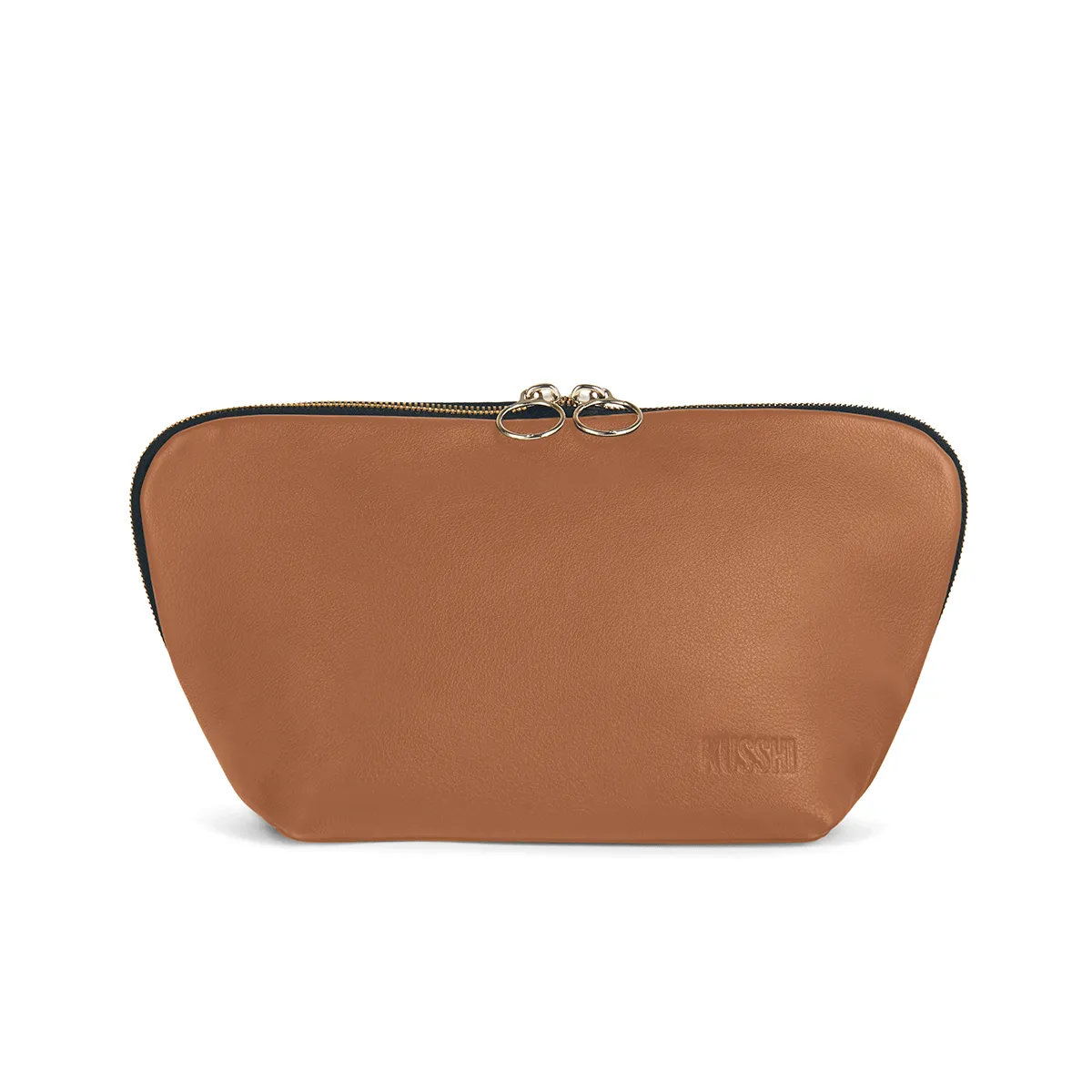 Kusshi - Leather / Signature Makeup Bag