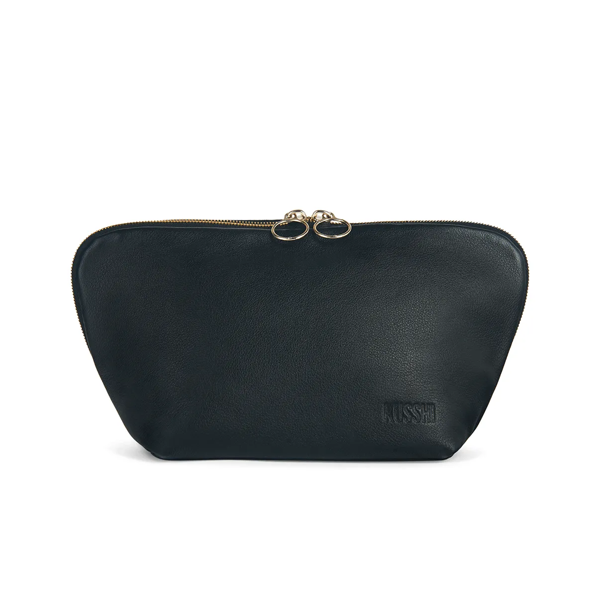 Kusshi - Leather / Signature Makeup Bag