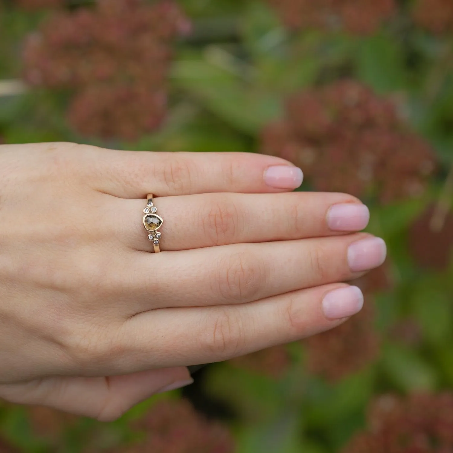 Kylee - Cognac Diamond Ring