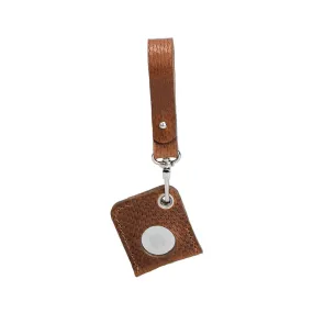 Leather AirTag bag charm