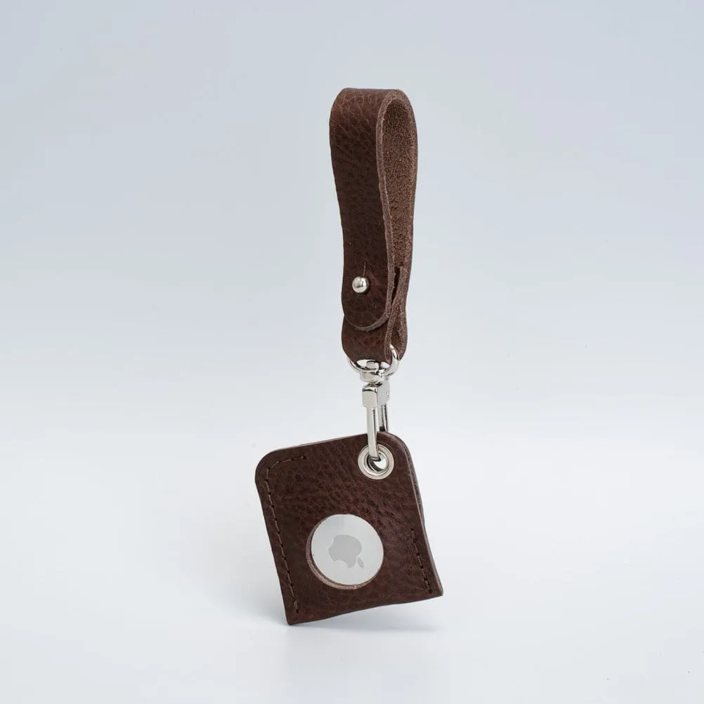 Leather AirTag bag charm