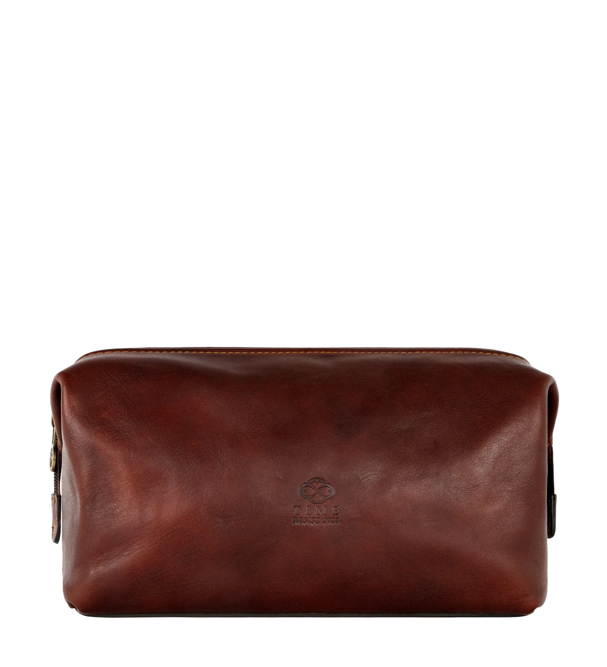 Leather Toiletry Bag for Women - Four Past Midnight