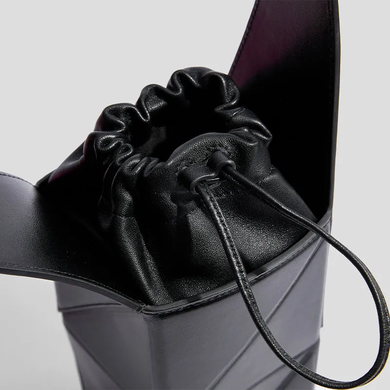 Liquor Vertical Wine Bag - Black