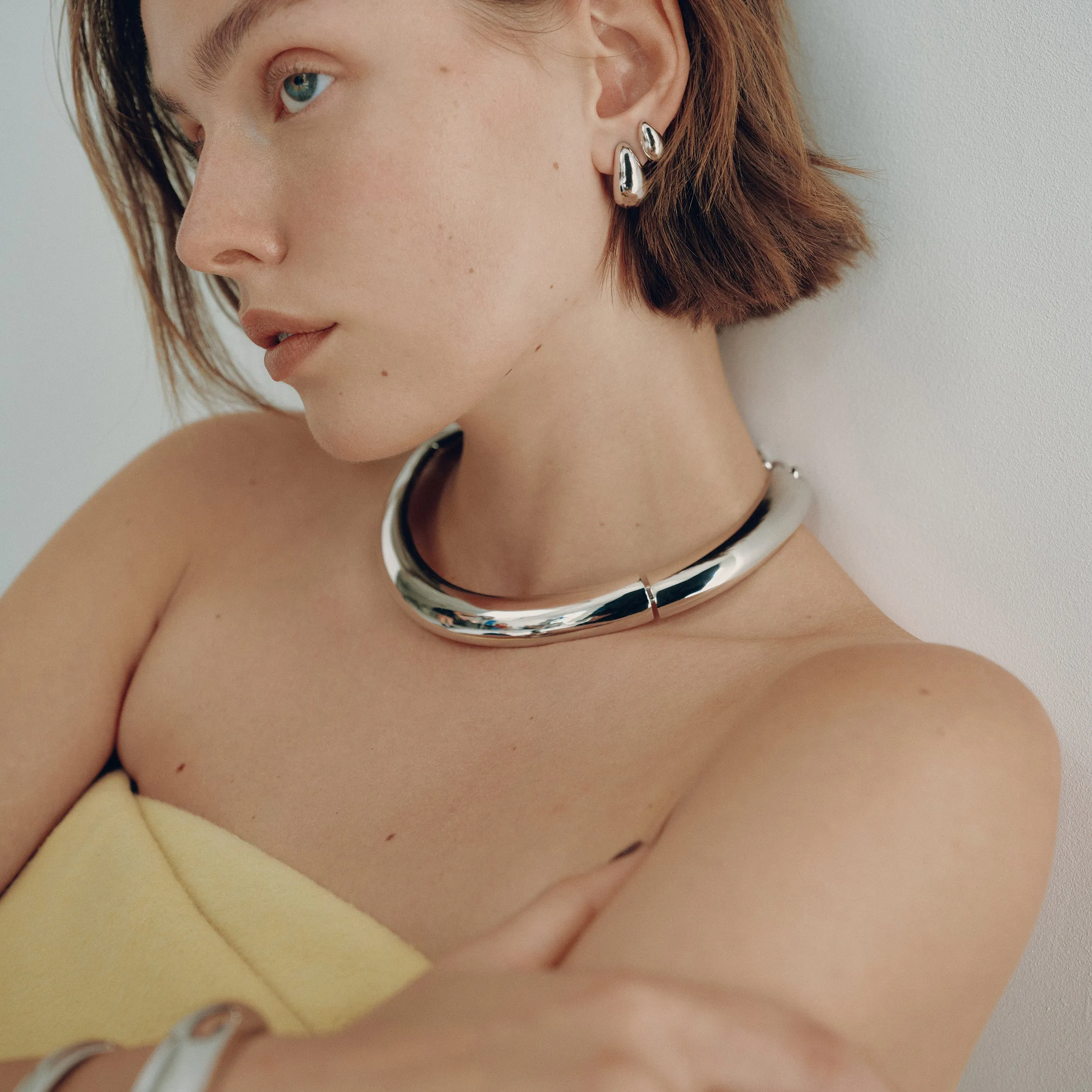 Luna Collar - Silver