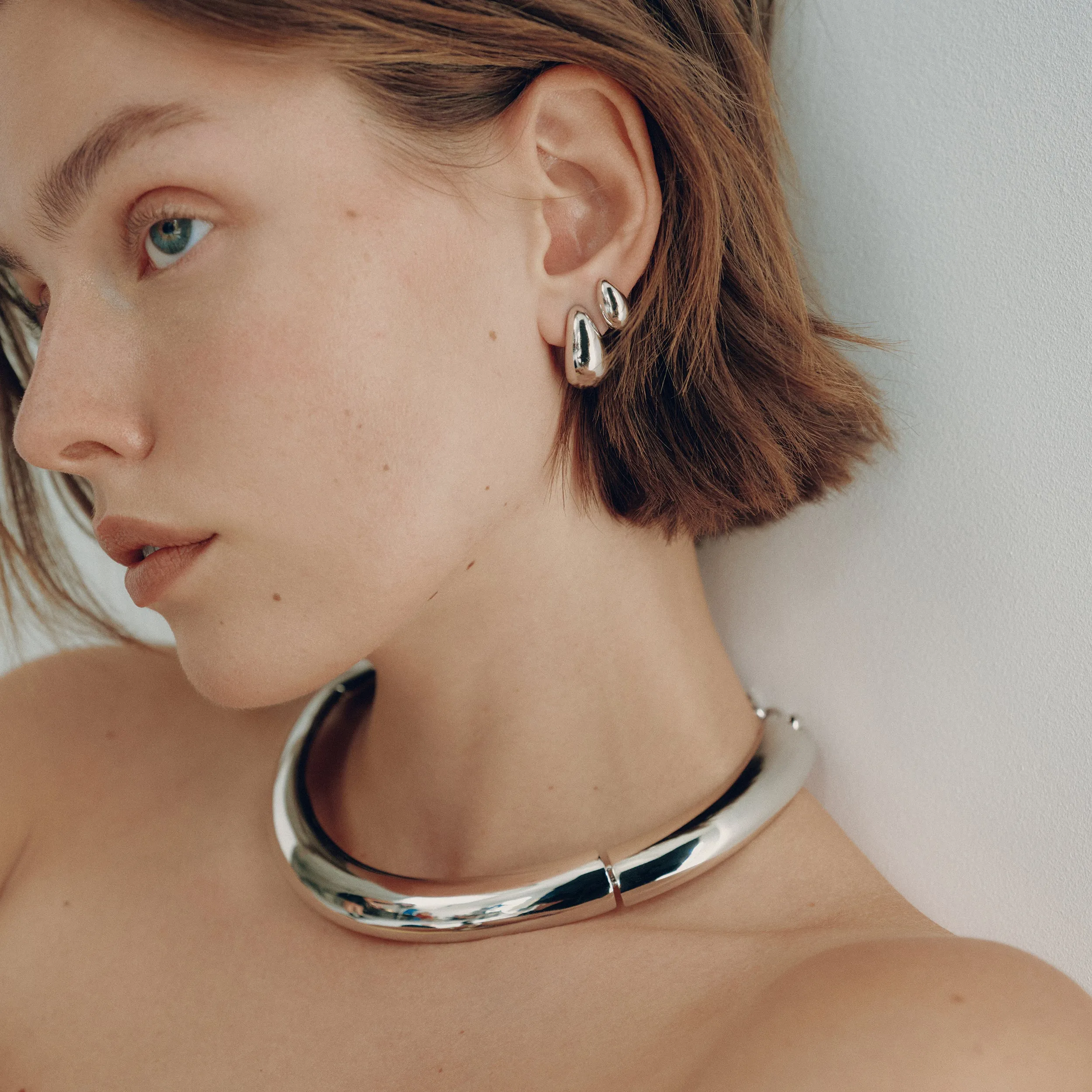 Luna Collar - Silver