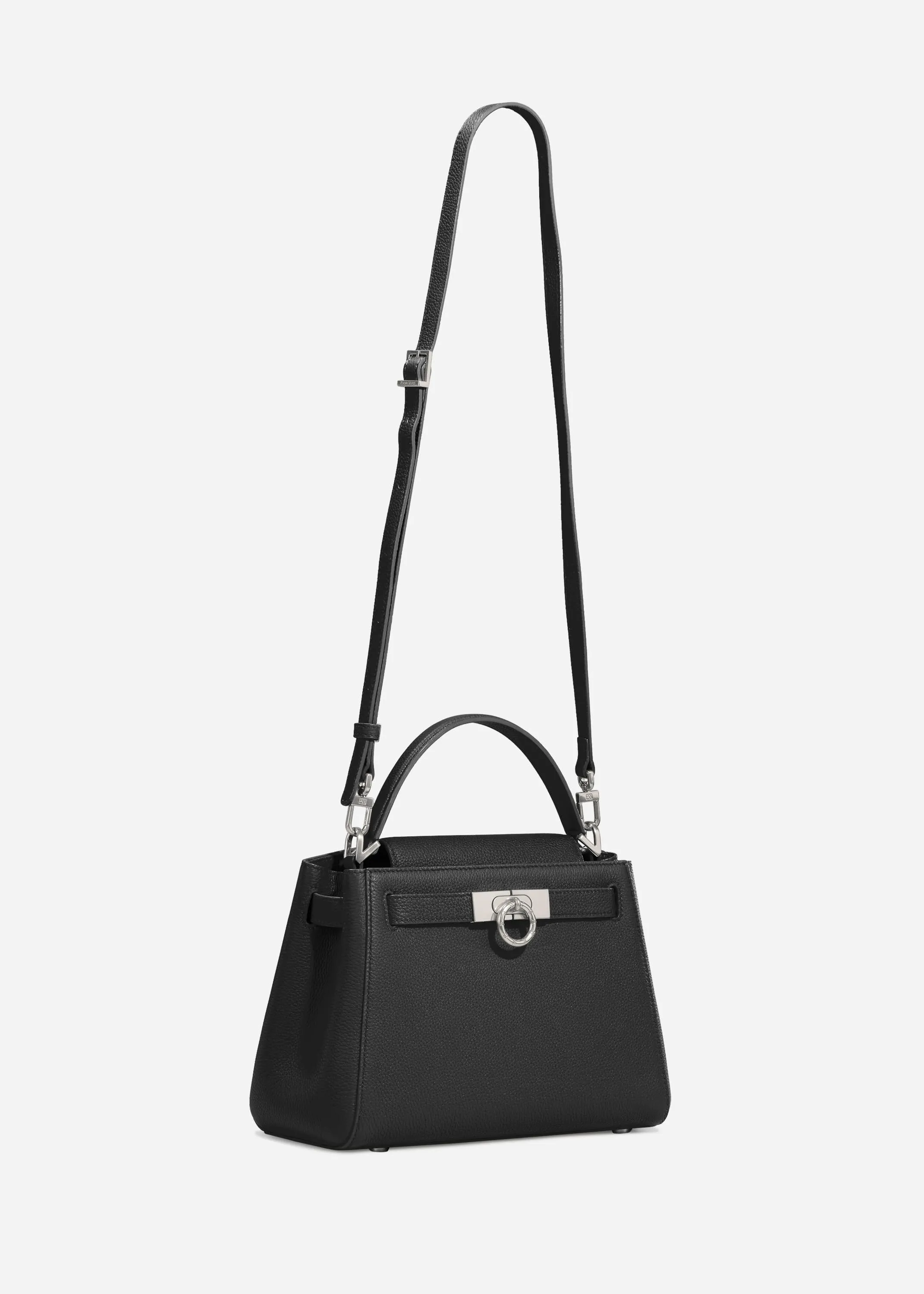 Madison Top Handle Bag - Pebbled