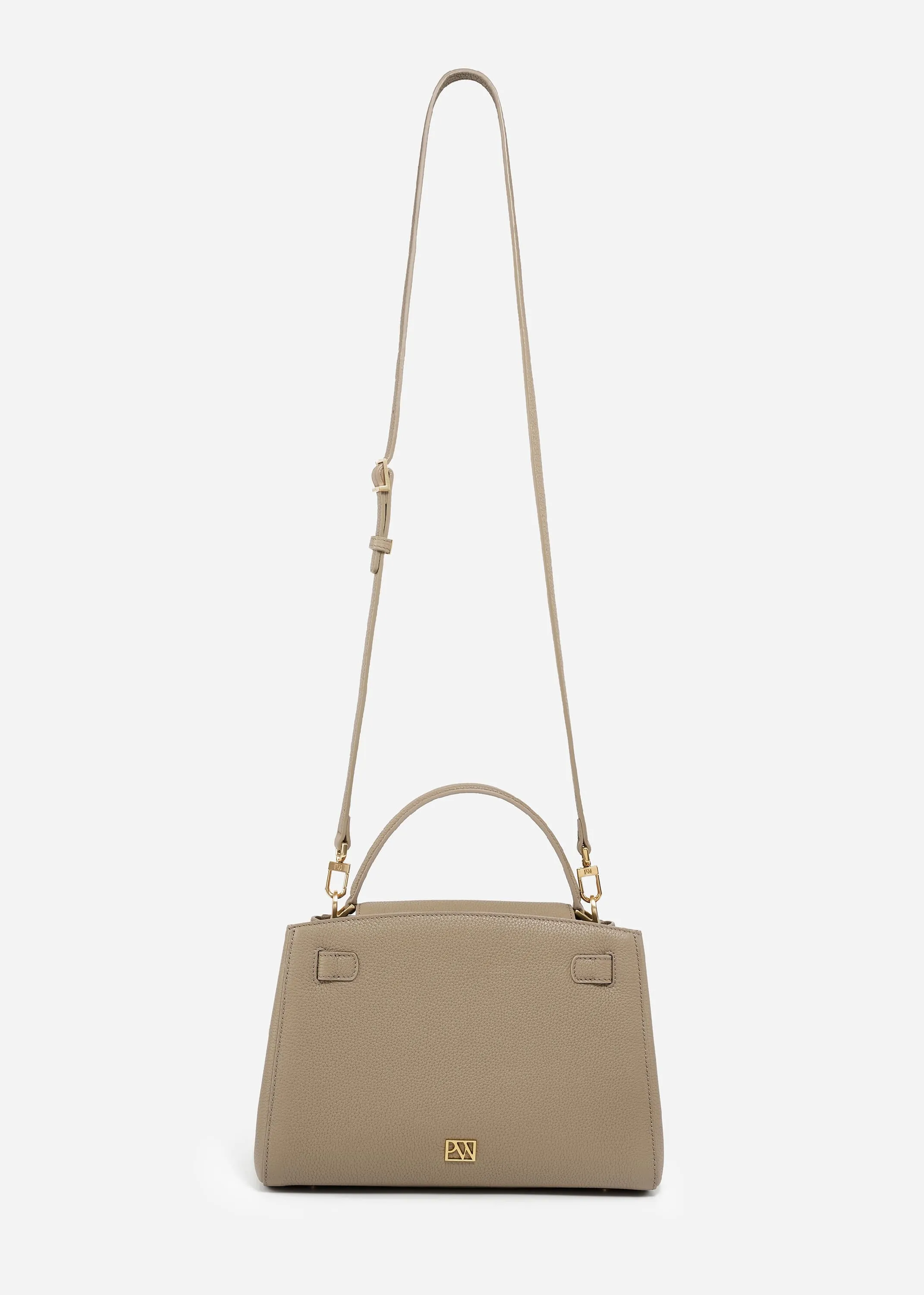 Madison Top Handle Bag - Pebbled