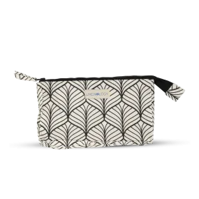 Makeup Bag Big - Abstract - White