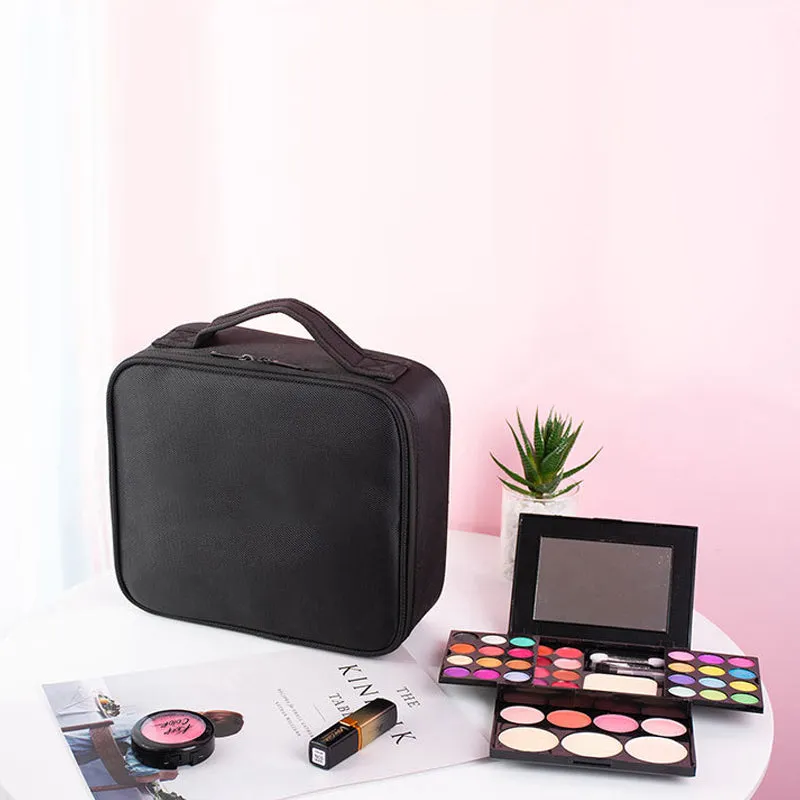 Makeup bag for organized and light travel