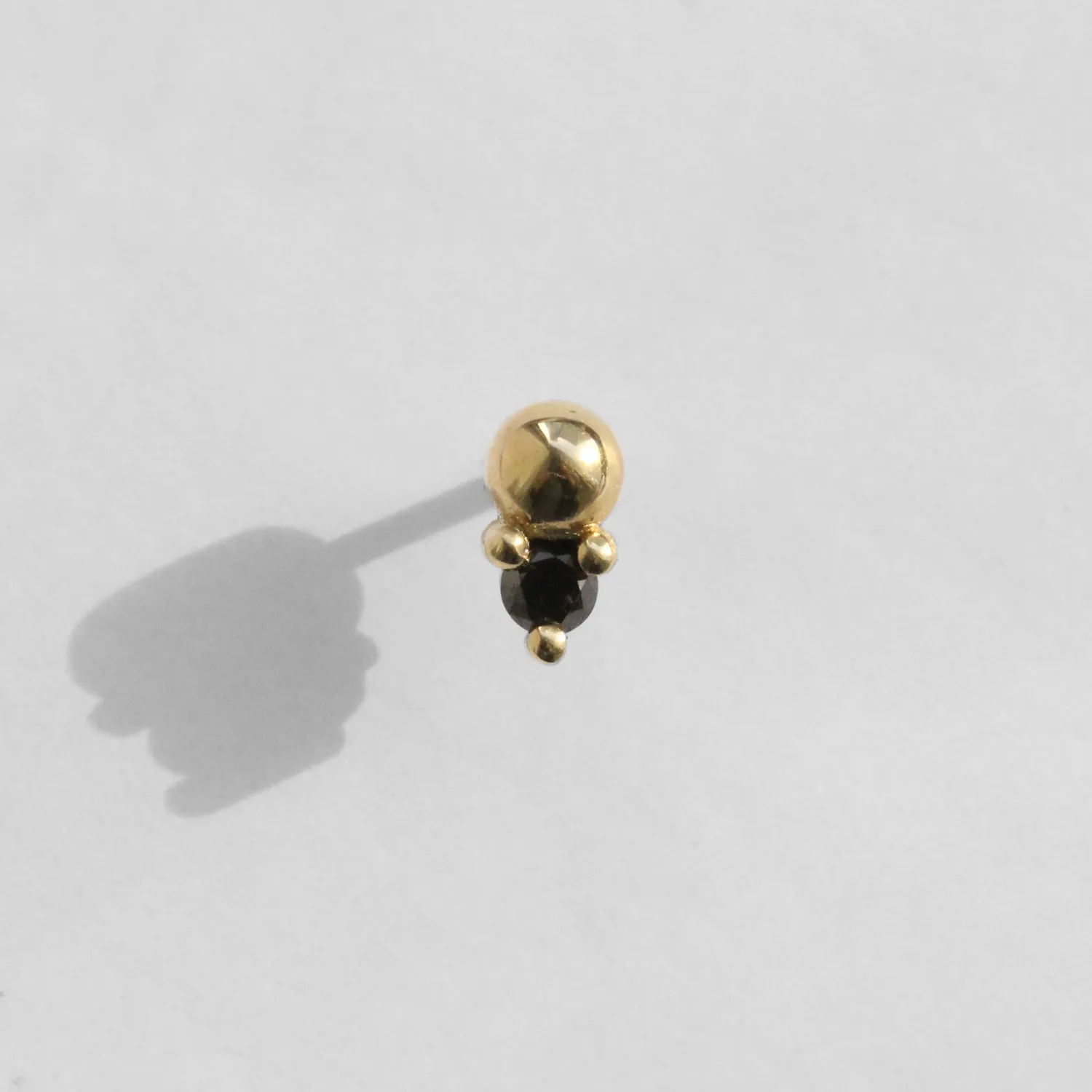 Marie Earring Black Diamond