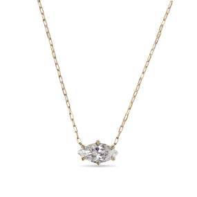 Marquise Cut Diamond Solitaire Pendant