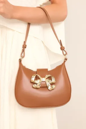 Memories We Created Caramel Handbag