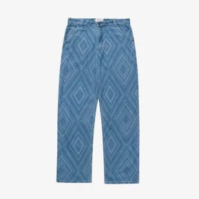 mens honor the gift diamond denim pants (indigo)